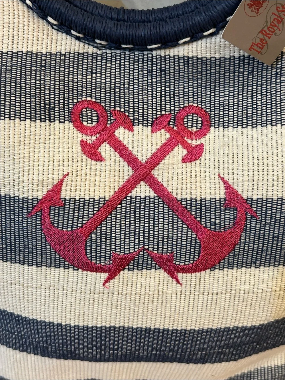 NWT-The Royal Standard nautical striped beach tote